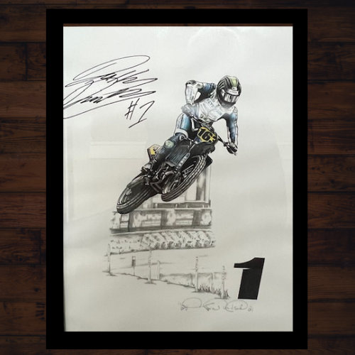 Dallas Daniels Brian Tritsch Signed Print Auction