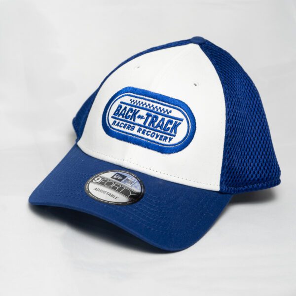 Back on Track Hat - Blue & White