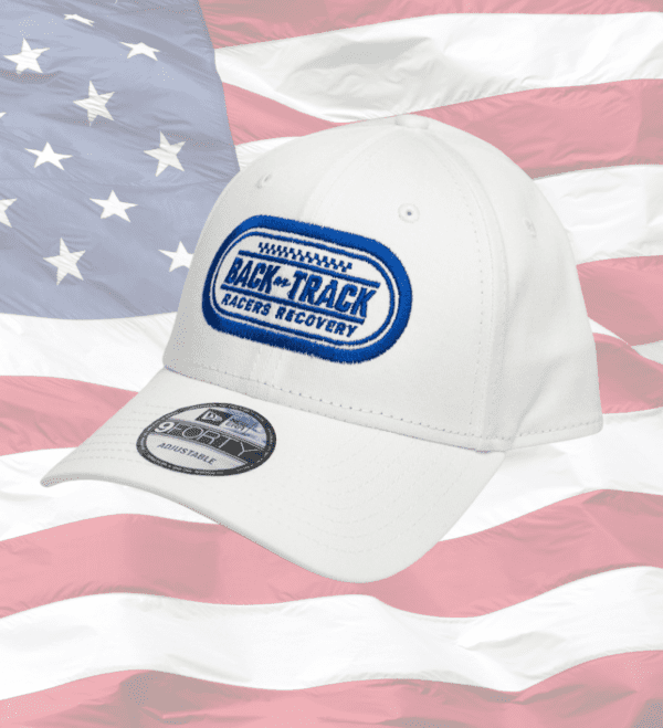 Back on Track Adjustable Hat (White)