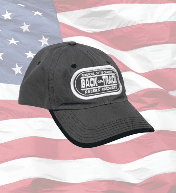 Back on Track Vintage Adjustable Washed Cap