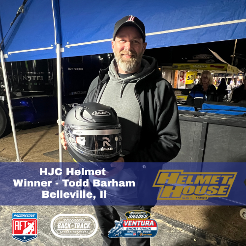 HJC Helmet Donated by Helmet House Winner @ Ventura Raceway American Flattrack